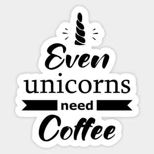 Coffee Quotes Sticker